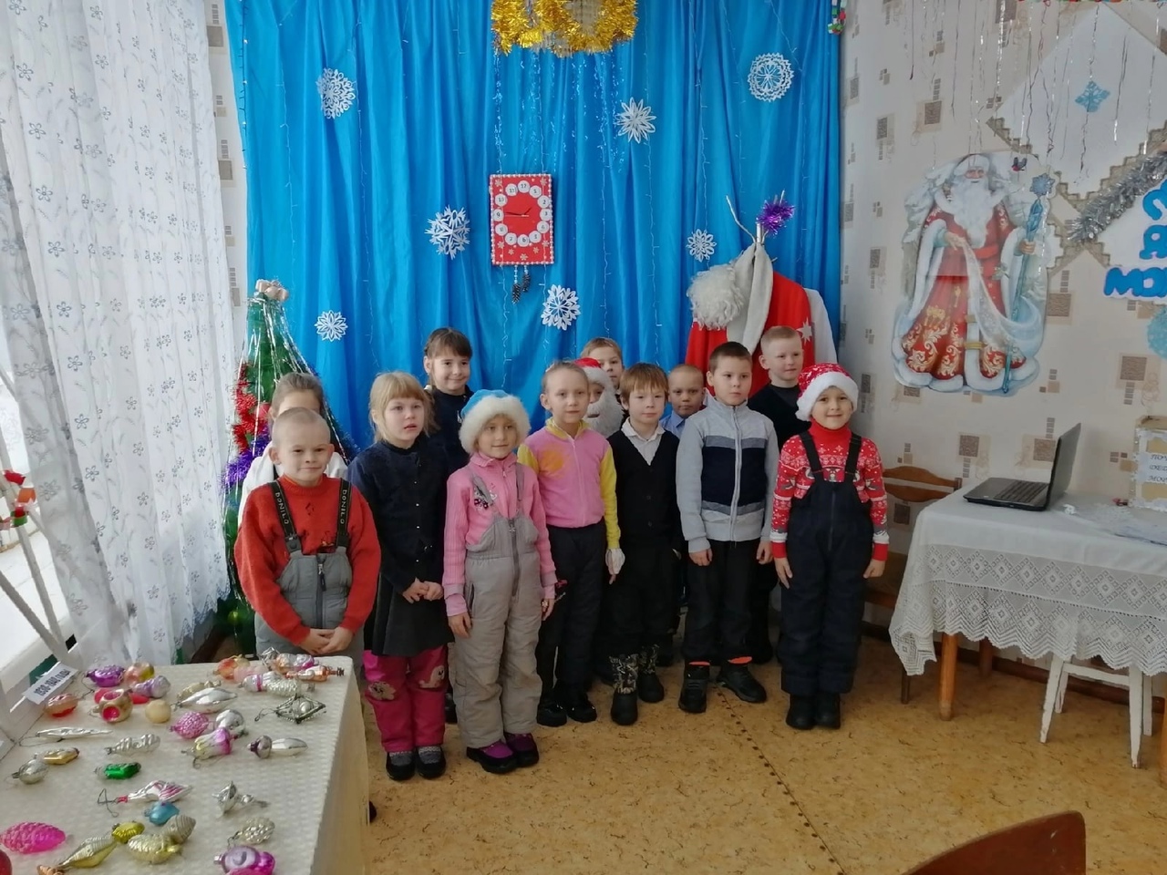 В гости к Деду Морозу.